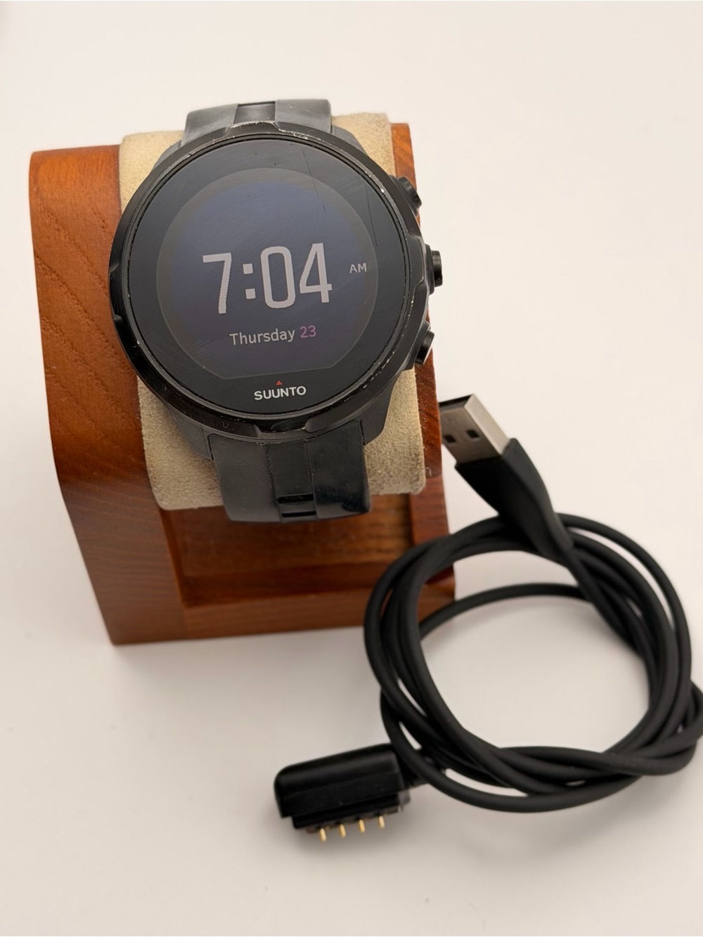 SUUNTO Spartan Sport Wrist HR, Black, 100M, Charger Included, Tested